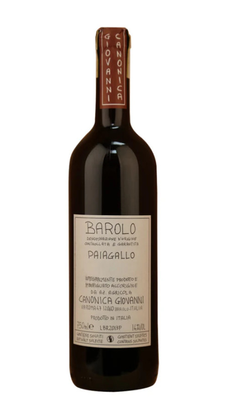 Canonica Giovanni 2015 Barolo DOCG Paiagallo