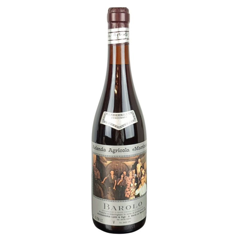 Alessandria Luigi e Figli 1982 Barolo DOCG Martinat
