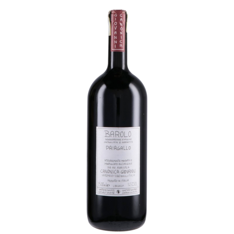 Canonica Giovanni 2017 Barolo DOCG Paiagallo MAGNUM