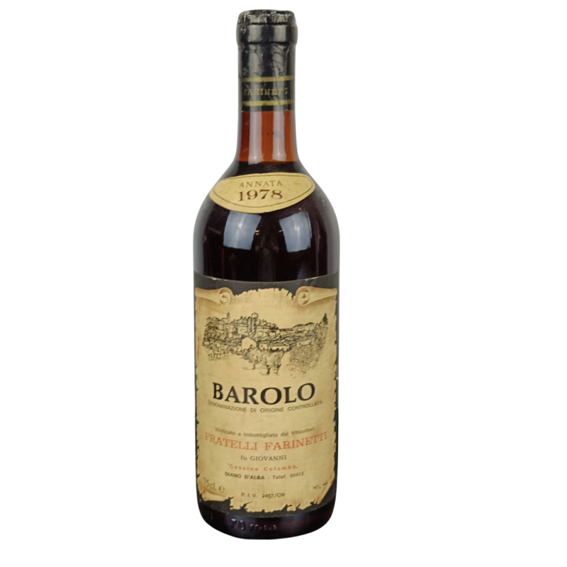 Farinetti Fratelli 1978 Barolo DOCG