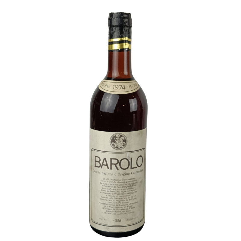 Pira Secondo 1974 Barolo DOCG Riserva Speciale Margheria