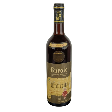 Tenuta Carretta 1967 Barolo DOCG Cannubi