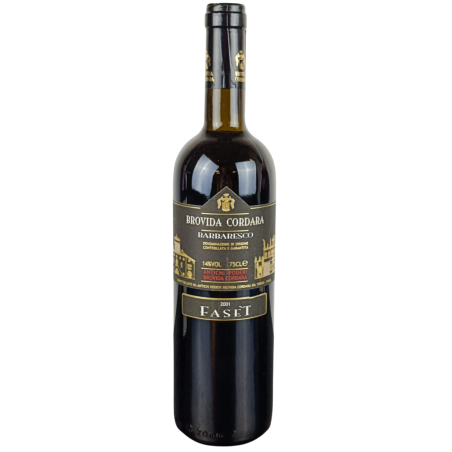 Brovida Cordara 2001 Barbaresco DOCG Faset