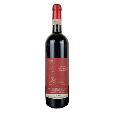 Cavalier Bartolomeo 1998 Barolo DOCG Vigneto Solanotto Altinasso