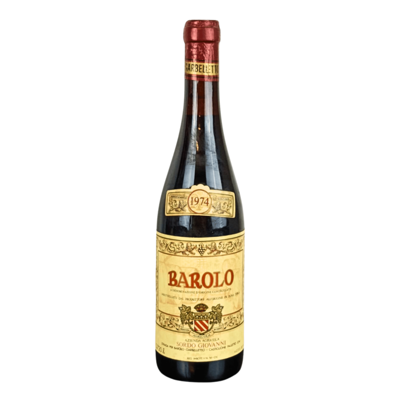 Sordo Giovanni 1974 Barolo DOCG