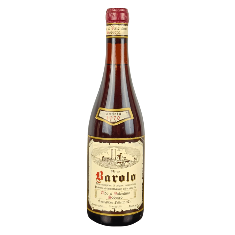 Sobrero Aldo e Valentino 1970 Barolo DOCG