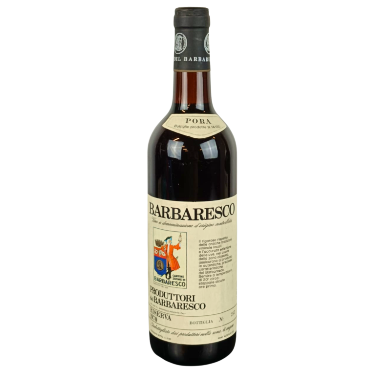 Produttori del Barbaresco 1970 Barbaresco DOCG Riserva Pora