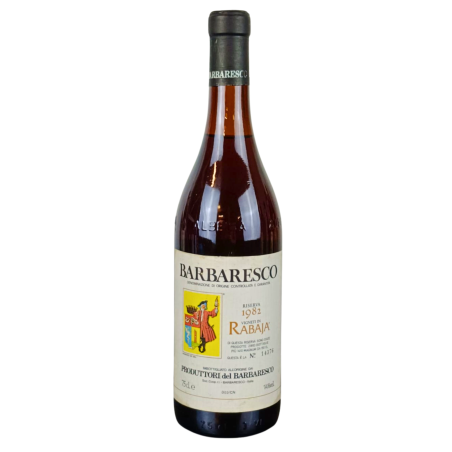 Produttori del Barbaresco 1982 Barbaresco DOCG Riserva Rabaja
