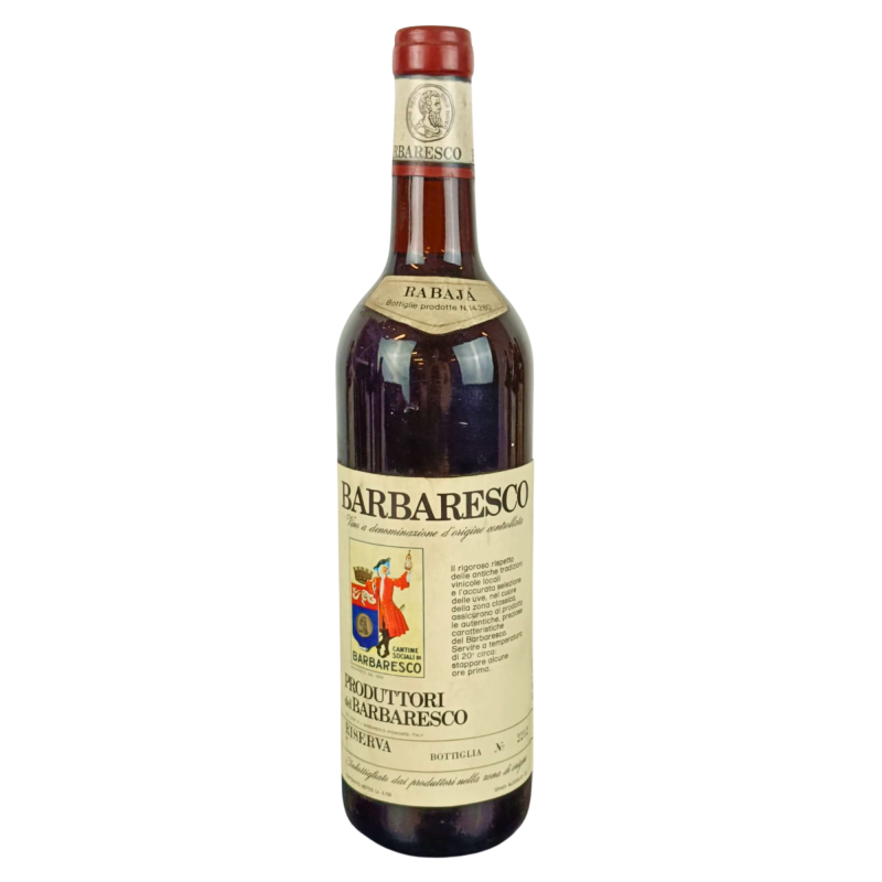 Produttori del Barbaresco 1974 Barbaresco DOCG Riserva Rabaja