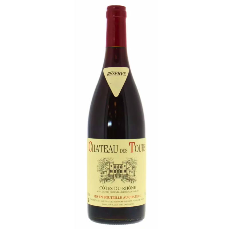 Chateau des Tours 2017 Cotes du Rhone AOC Reserve Rouge