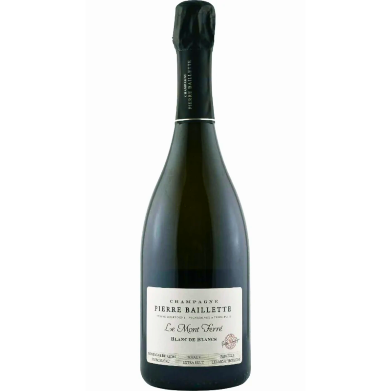 Baillette Pierre 2020 Champagne Blanc Extra Bru BDB 1C Le Mont Ferre