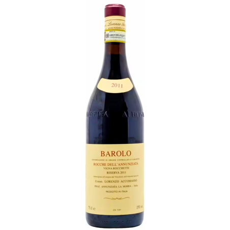 Accomasso Lorenzo 2011 Barolo DOCG Riserva Rocche dell Annunziat