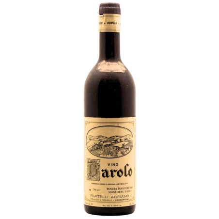 Adriano Fratelli 1974 Barolo DOCG Tenuta Pianpolvere
