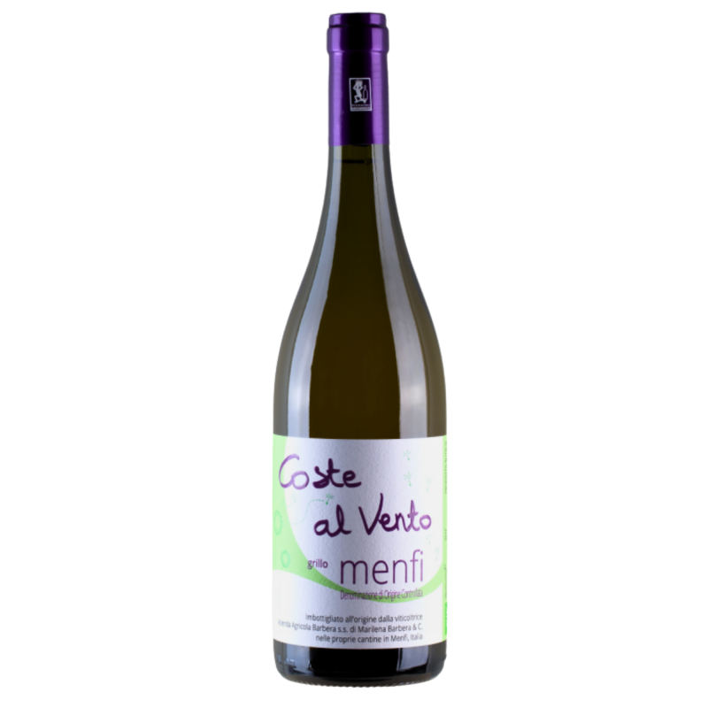 Cantine Barbera 2022 Menfi DOC Grillo Coste al Vento