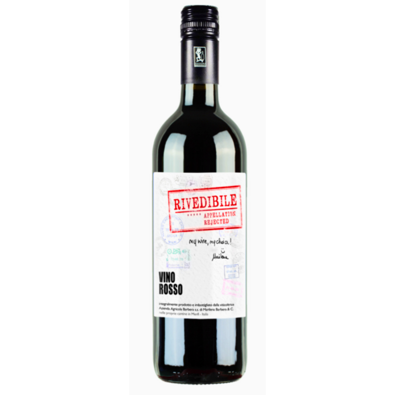 Cantine Barbera Vino da Tavola Rosso Rivedibile
