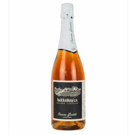 Cascina Gentile 2016 Vino Spumante Qualita Rose Metodo Classico 