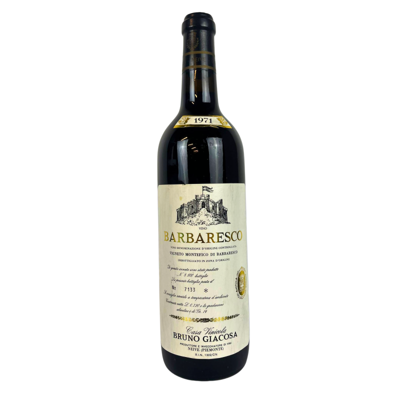Giacosa Bruno 1971 Barbaresco DOCG Montefico