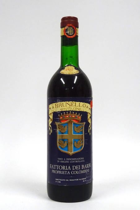 Barbi 1971 Brunello di Montalcino DOCG