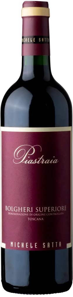 Satta Michele 2023 Bolgheri Superiore DOC Rosso Piastraia