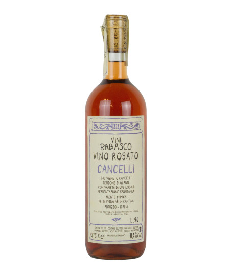 0,75 Rabasco nv Vino Rosato Cancelli