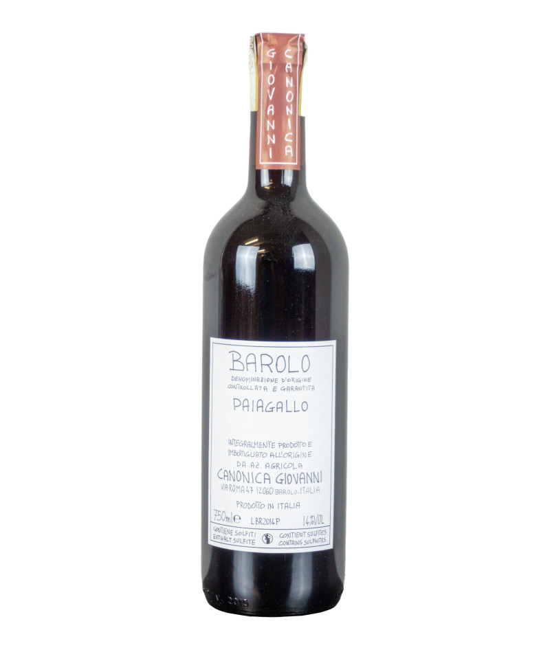 Canonica Giovanni 2017 Barolo DOCG Paiagallo