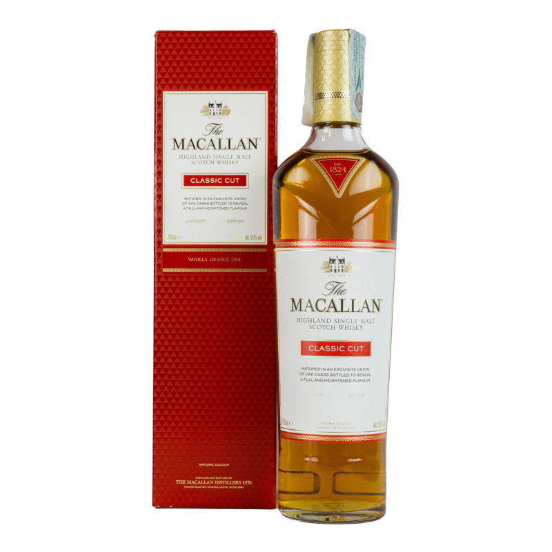 Macallan Single Malt Scotch Whisky Classic Cut Limited Ed 2020