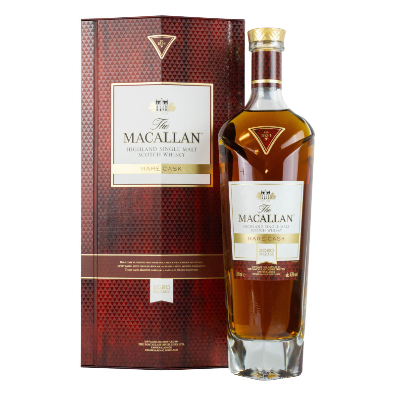 Macallan Single Malt Scotch Whisky Rare Cask 2020
