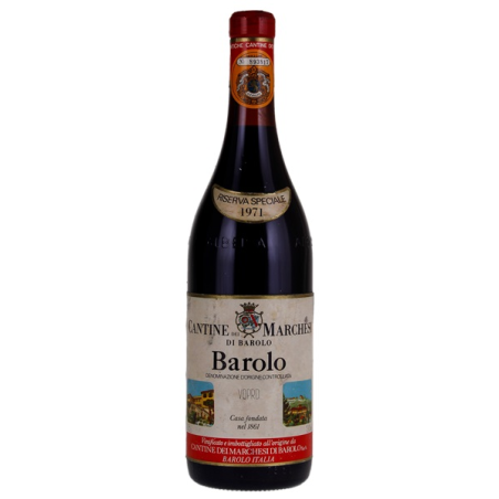 Marchesi di Barolo 1971 Barolo DOCG Riserva Speciale