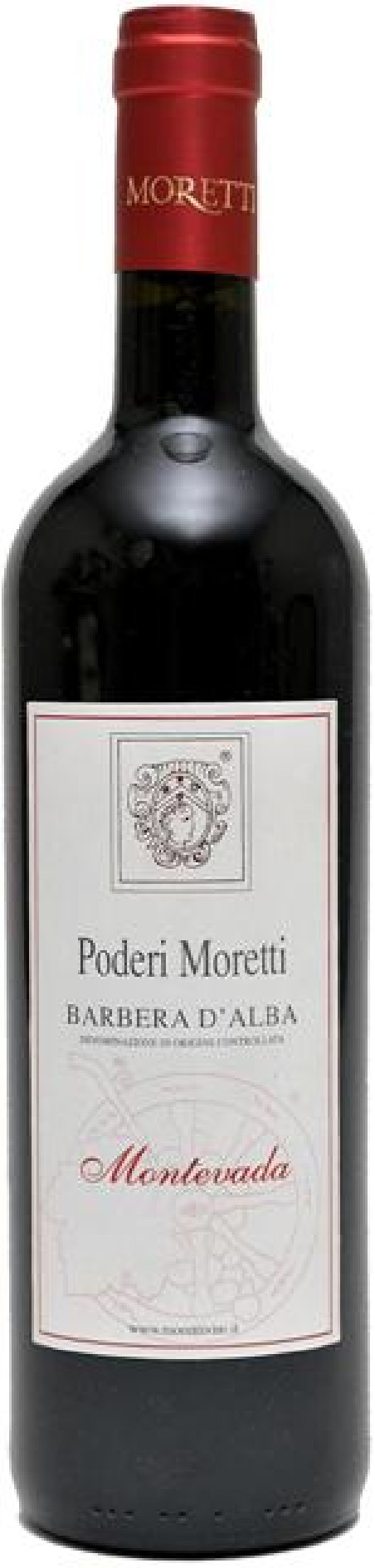 Poderi Moretti 2018 Barbera d Alba DOC Superiore Montevada