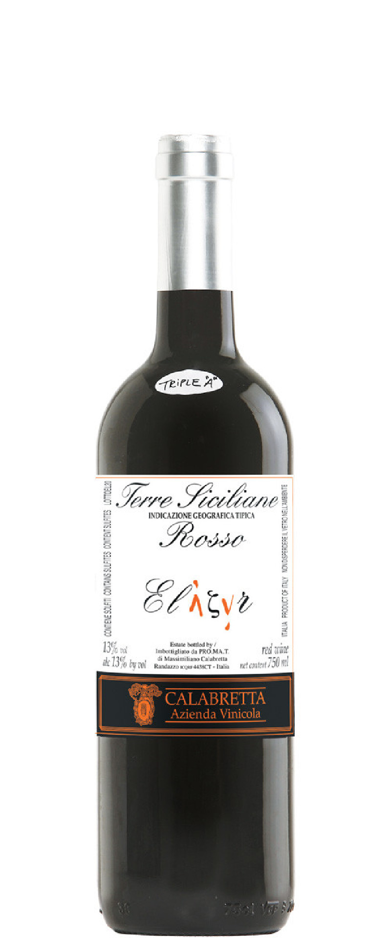 Calabretta 2021 Terre Sicilia IGT Nerello Mascalese Elisir