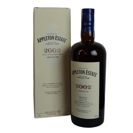 Appleton Estate 2002 Single Jamaica Rum 20Y Hearts Collection Velier