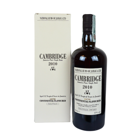 Cambridge 2010 Jamaica Rum 7Y STCE Velier