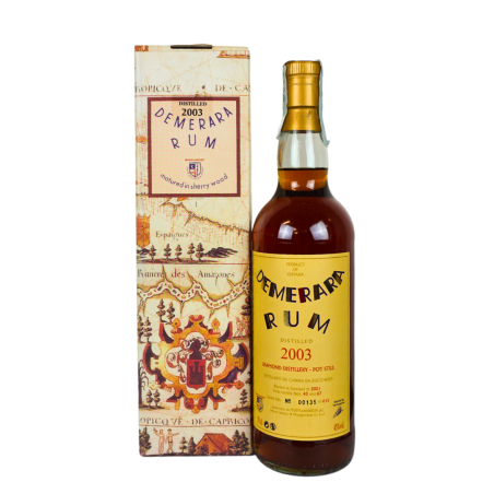 Diamond Distillery 2003 Demerara Rum 17Y Moon Import
